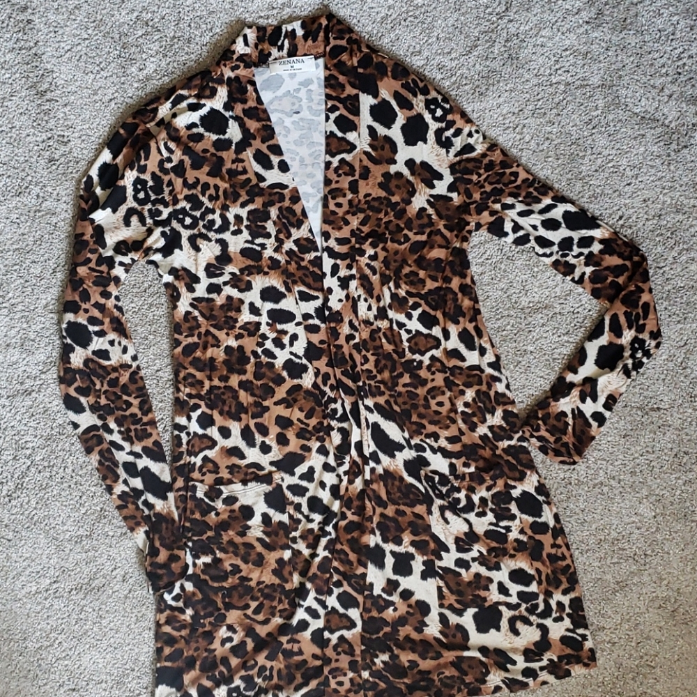 Leopard cardigan